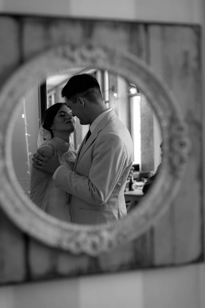 Hochzeitsmoderatorin Swetlana Geist bei einer Hochzeitsfeier