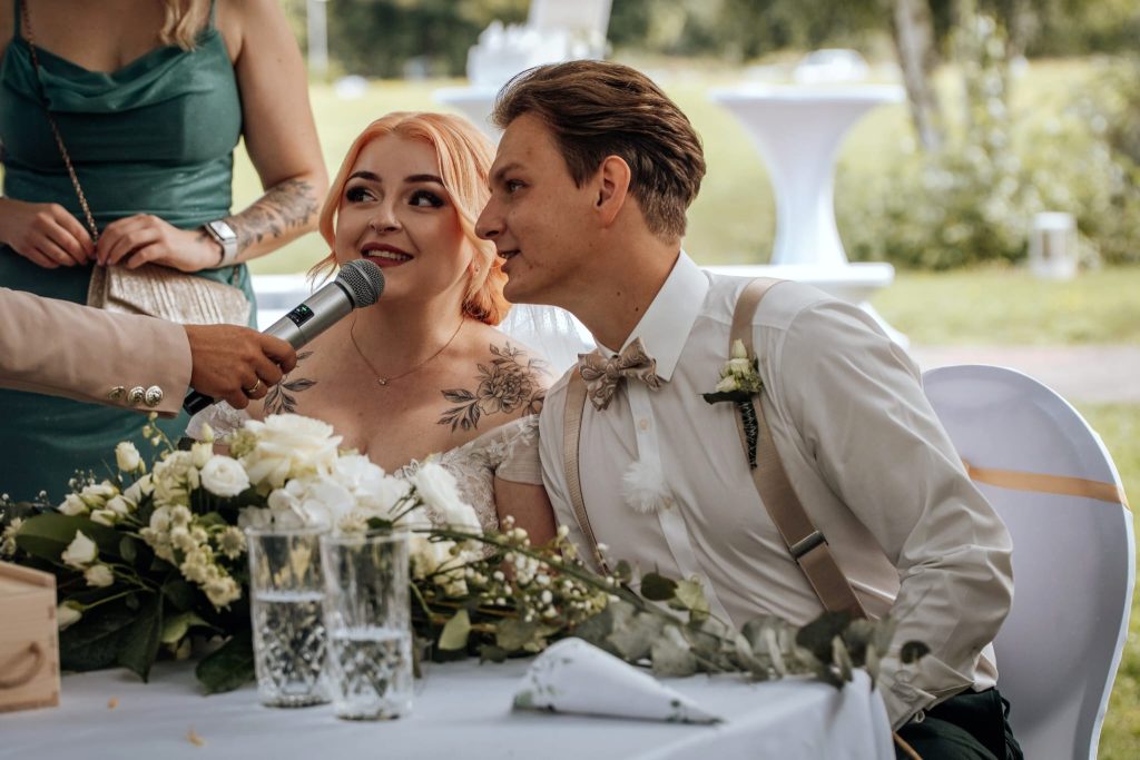 Kreative Hochzeitsunterhaltung und gute Laune bei den Gästen